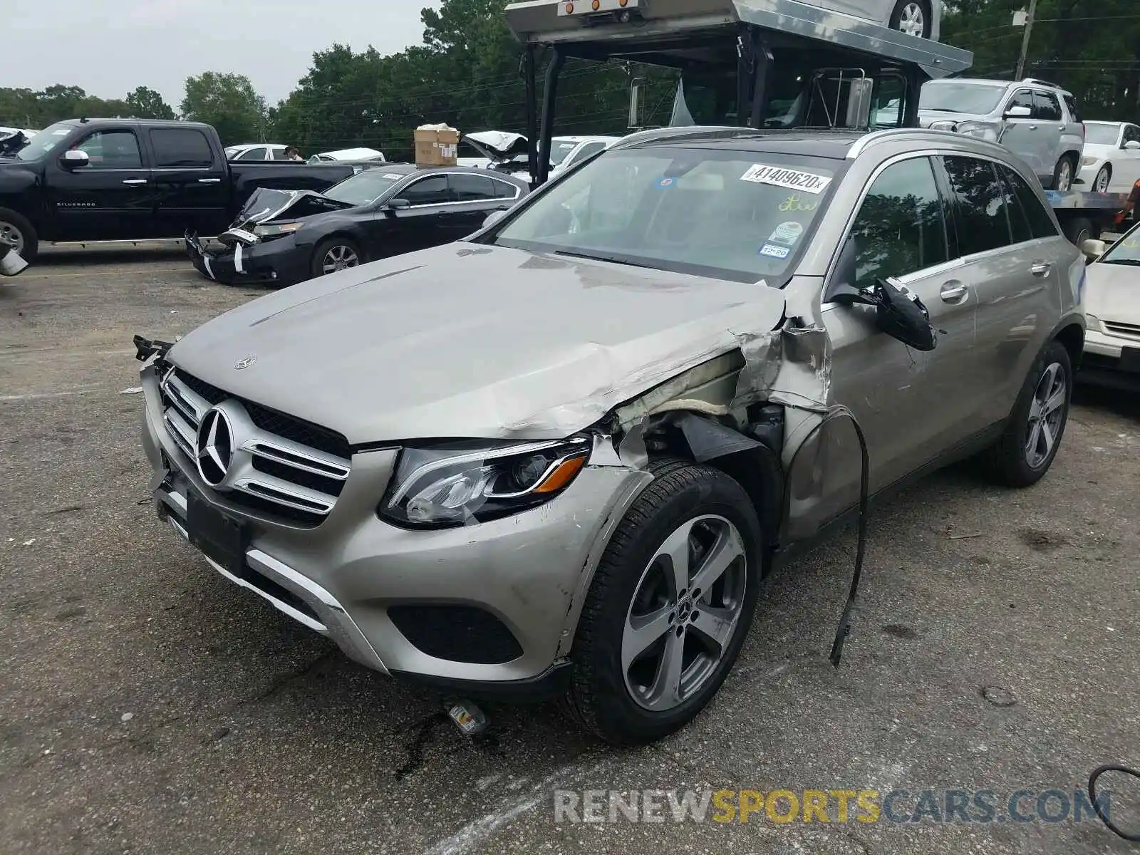 2 Photograph of a damaged car WDC0G4JB3KF533134 MERCEDES-BENZ G CLASS 2019