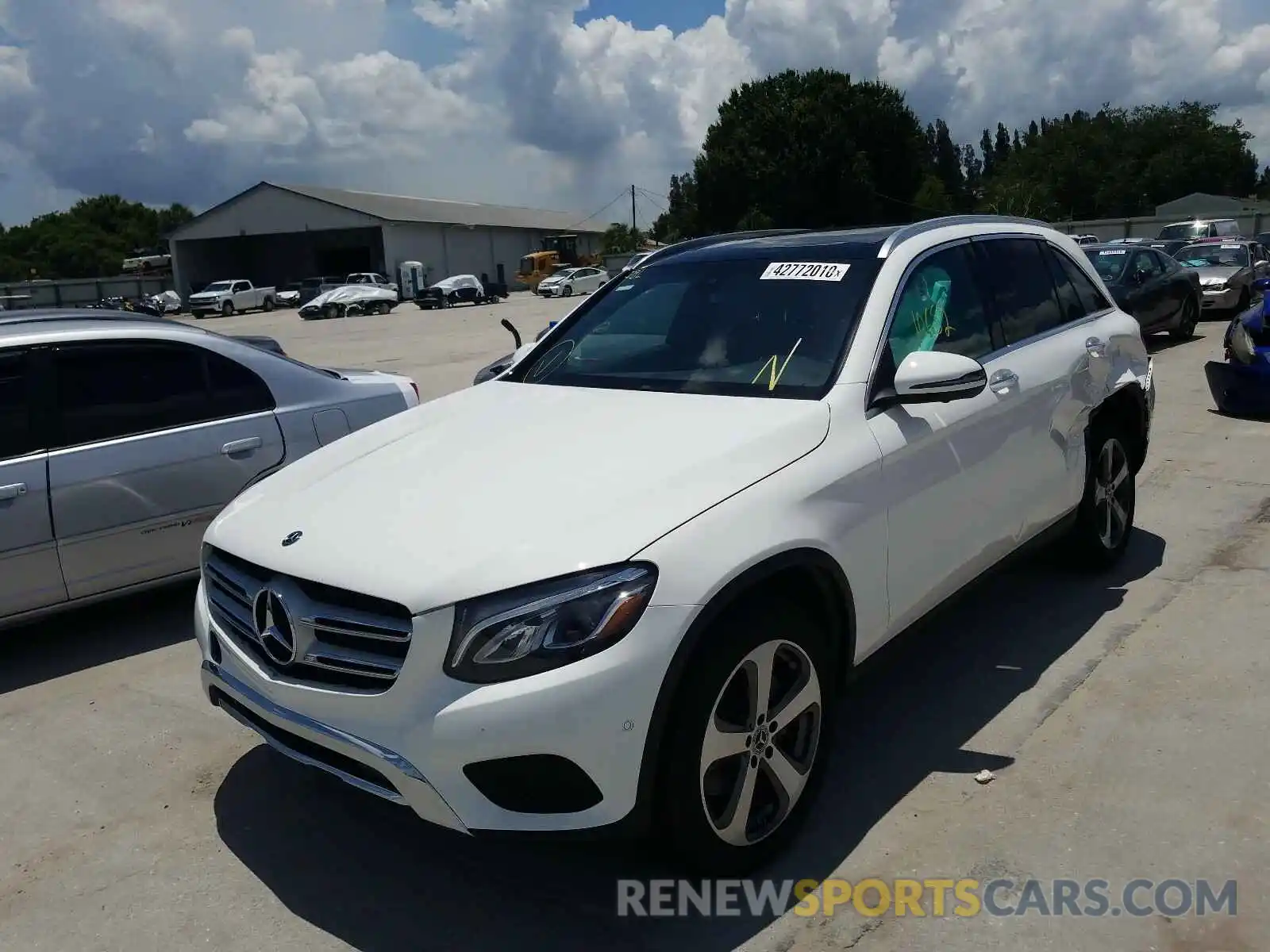 2 Photograph of a damaged car WDC0G4JB3KV154771 MERCEDES-BENZ G CLASS 2019