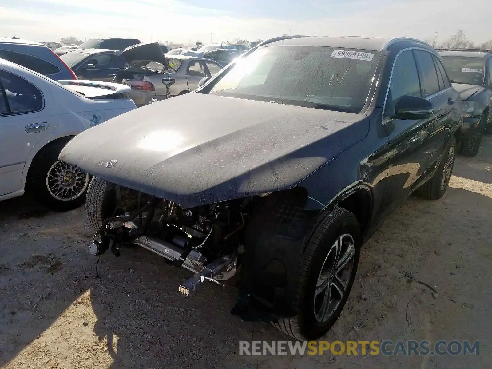 2 Photograph of a damaged car WDC0G4JB3KV176690 MERCEDES-BENZ G CLASS 2019