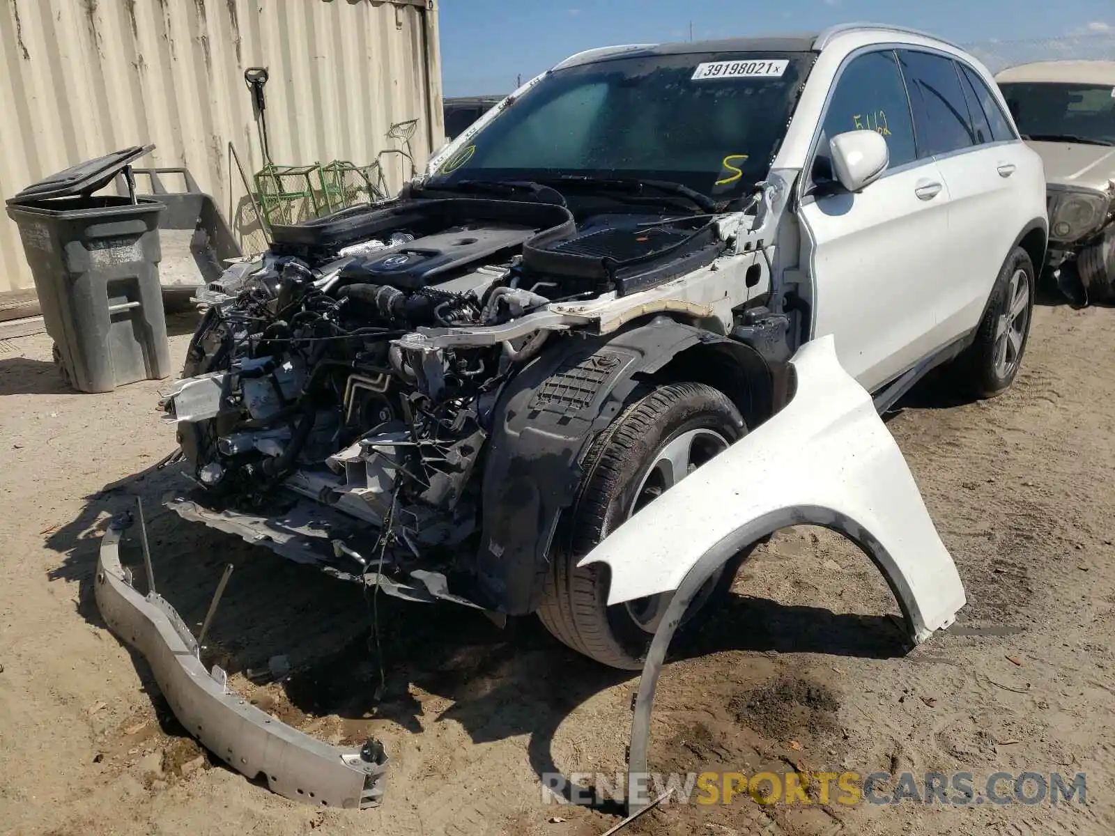 2 Photograph of a damaged car WDC0G4JB3KV185244 MERCEDES-BENZ G CLASS 2019