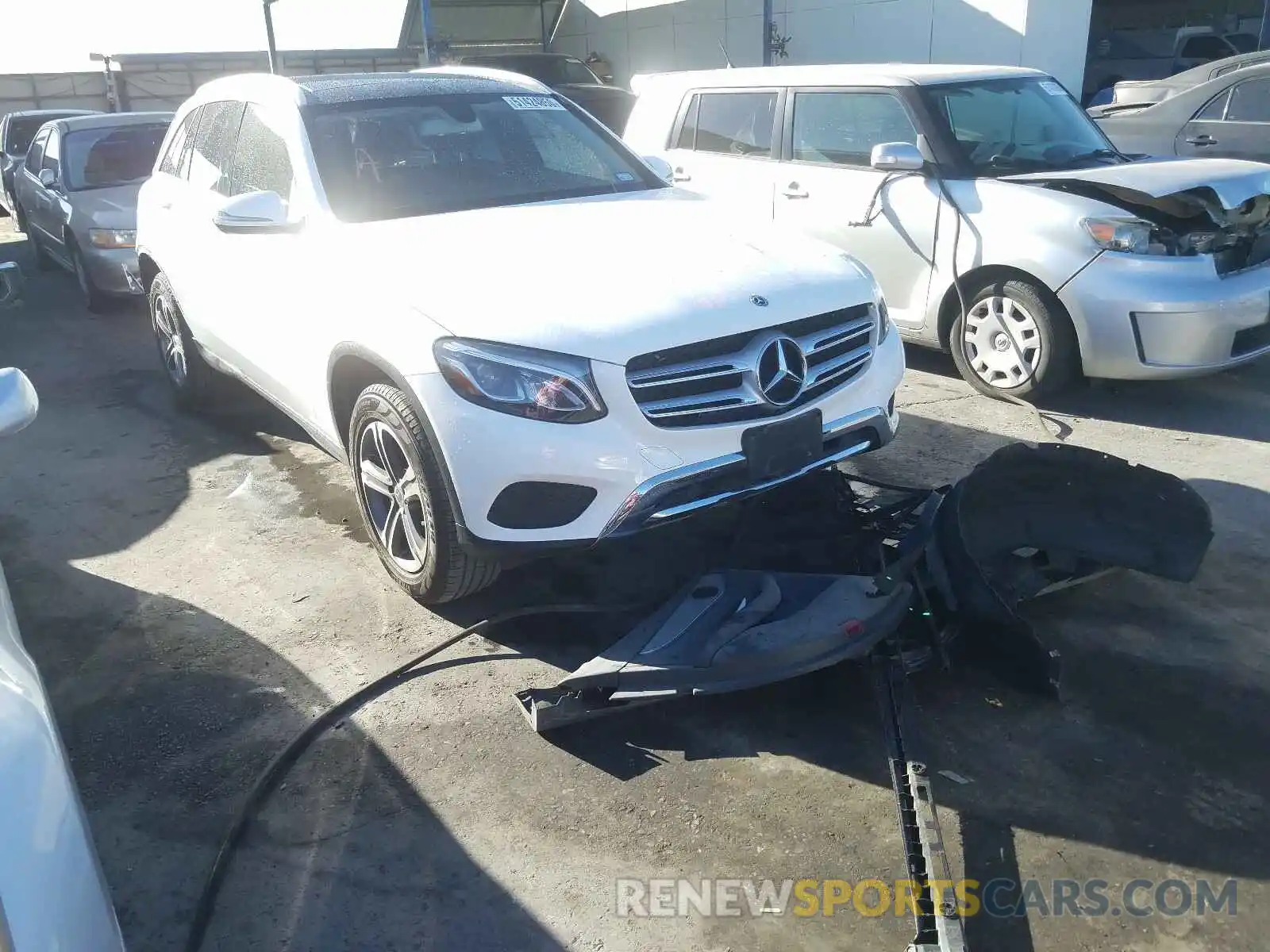 1 Photograph of a damaged car WDC0G4JB4K1002358 MERCEDES-BENZ G CLASS 2019