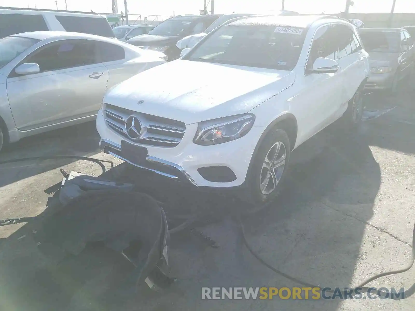 2 Photograph of a damaged car WDC0G4JB4K1002358 MERCEDES-BENZ G CLASS 2019