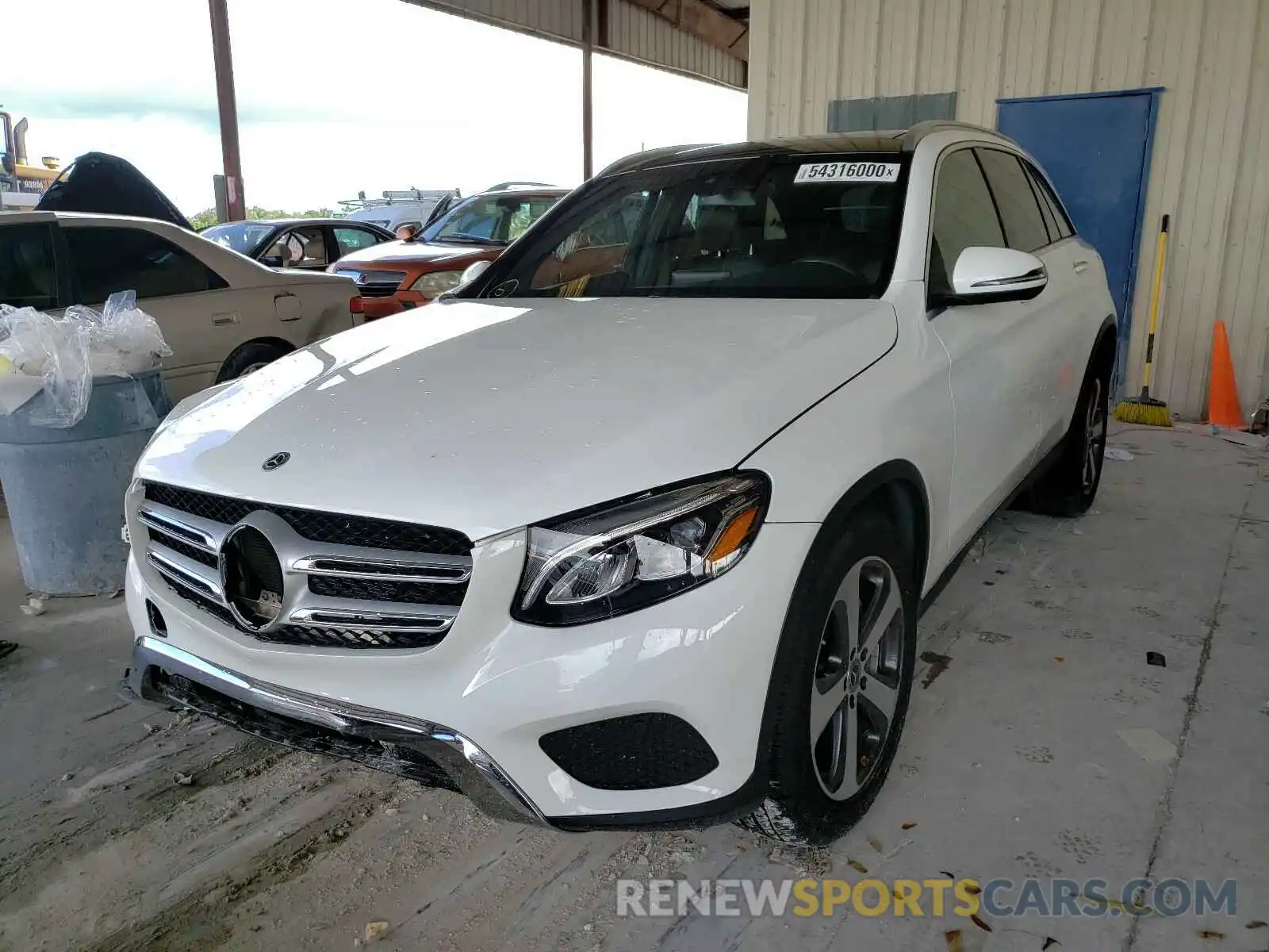 2 Photograph of a damaged car WDC0G4JB4KF595304 MERCEDES-BENZ G CLASS 2019