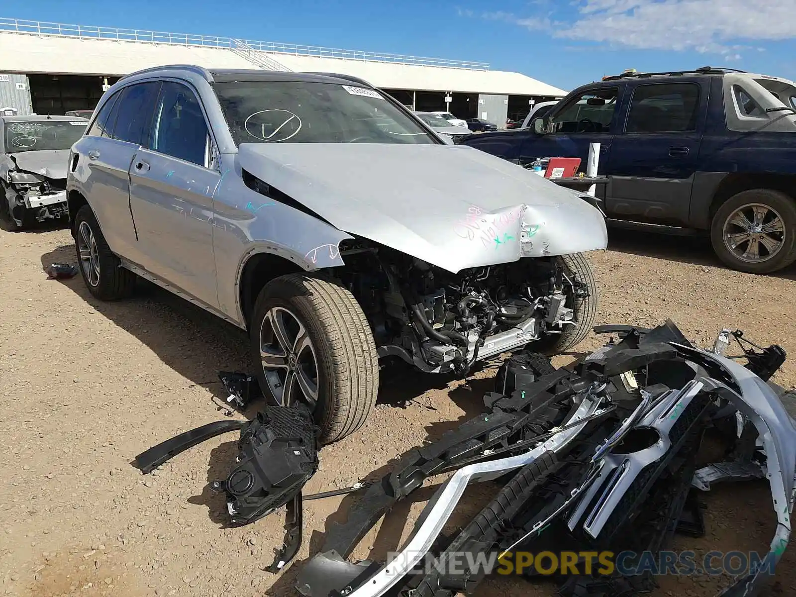 1 Photograph of a damaged car WDC0G4JB4KF636174 MERCEDES-BENZ G CLASS 2019