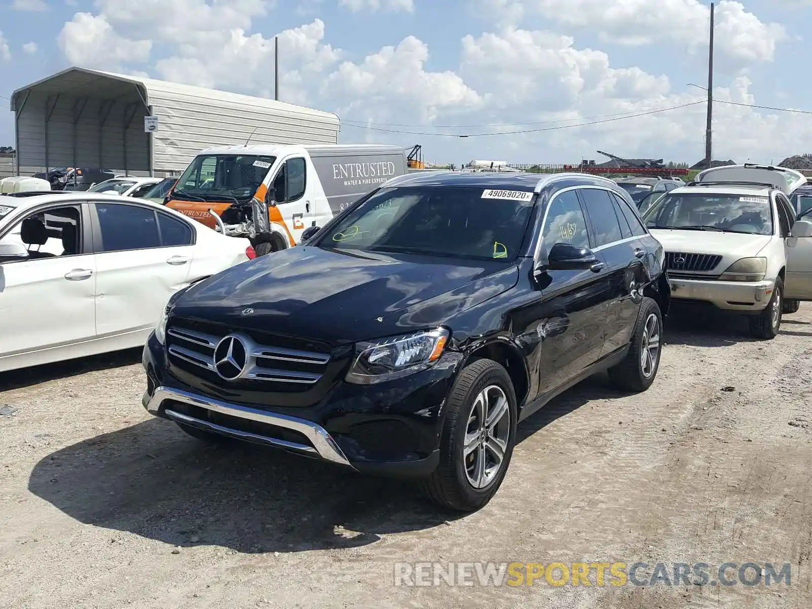 2 Photograph of a damaged car WDC0G4JB4KV122296 MERCEDES-BENZ G CLASS 2019