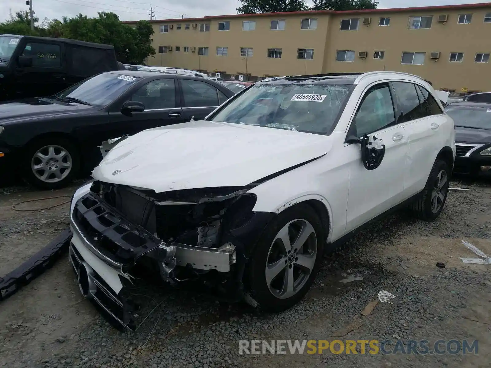 2 Photograph of a damaged car WDC0G4JB4KV170526 MERCEDES-BENZ G CLASS 2019