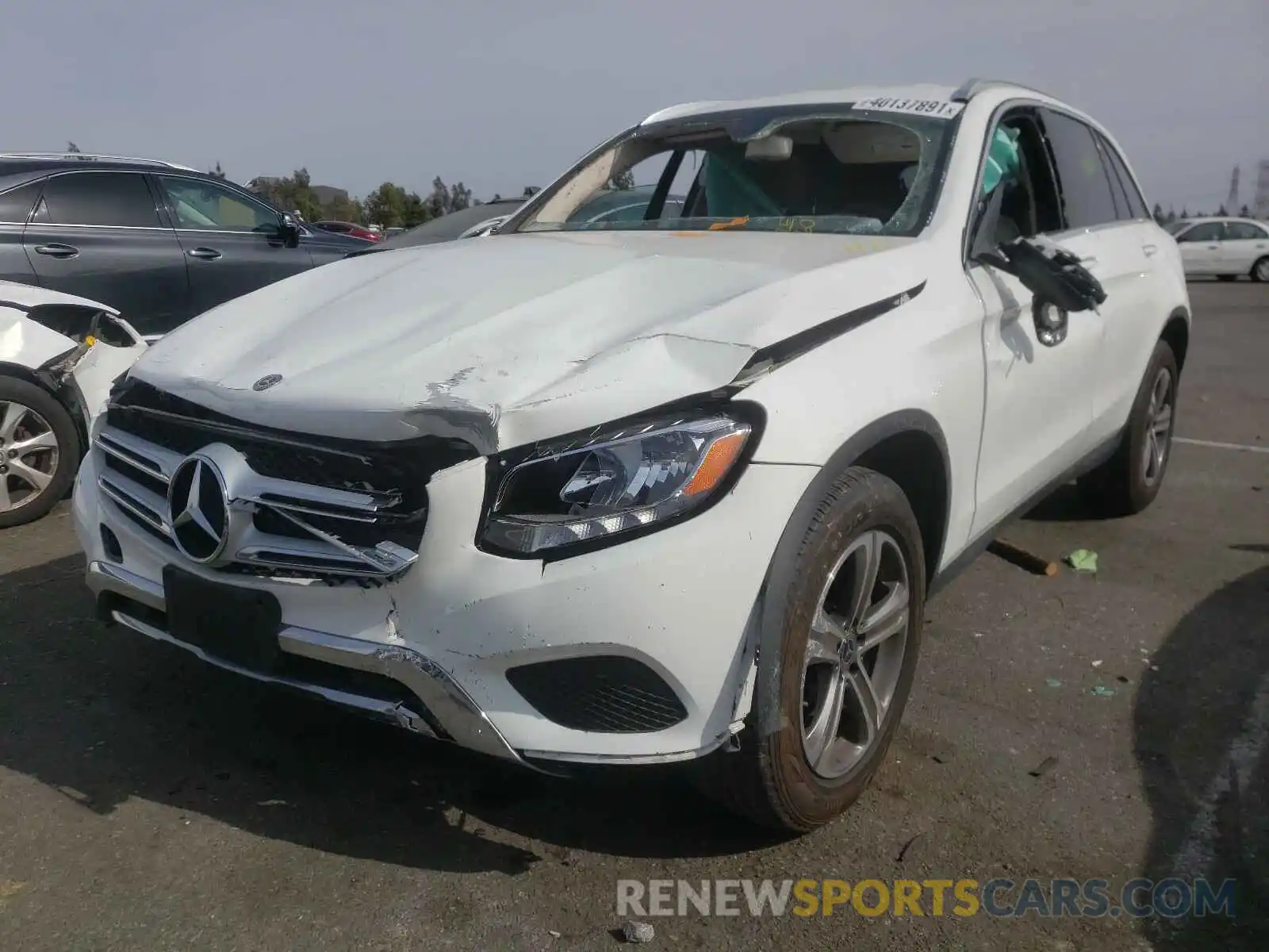 2 Photograph of a damaged car WDC0G4JB6KF558481 MERCEDES-BENZ G CLASS 2019