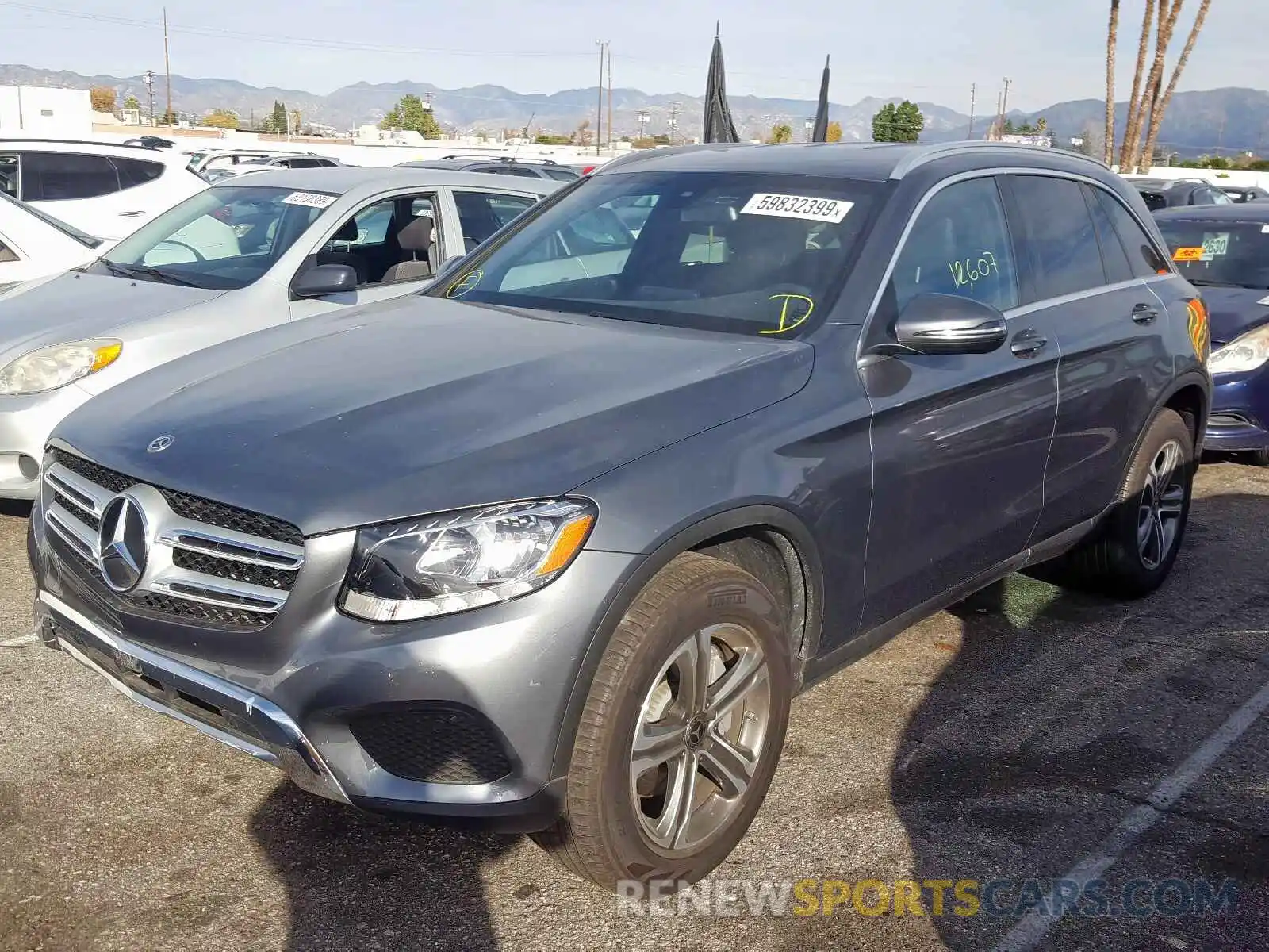 2 Photograph of a damaged car WDC0G4JB6KV135986 MERCEDES-BENZ G CLASS 2019