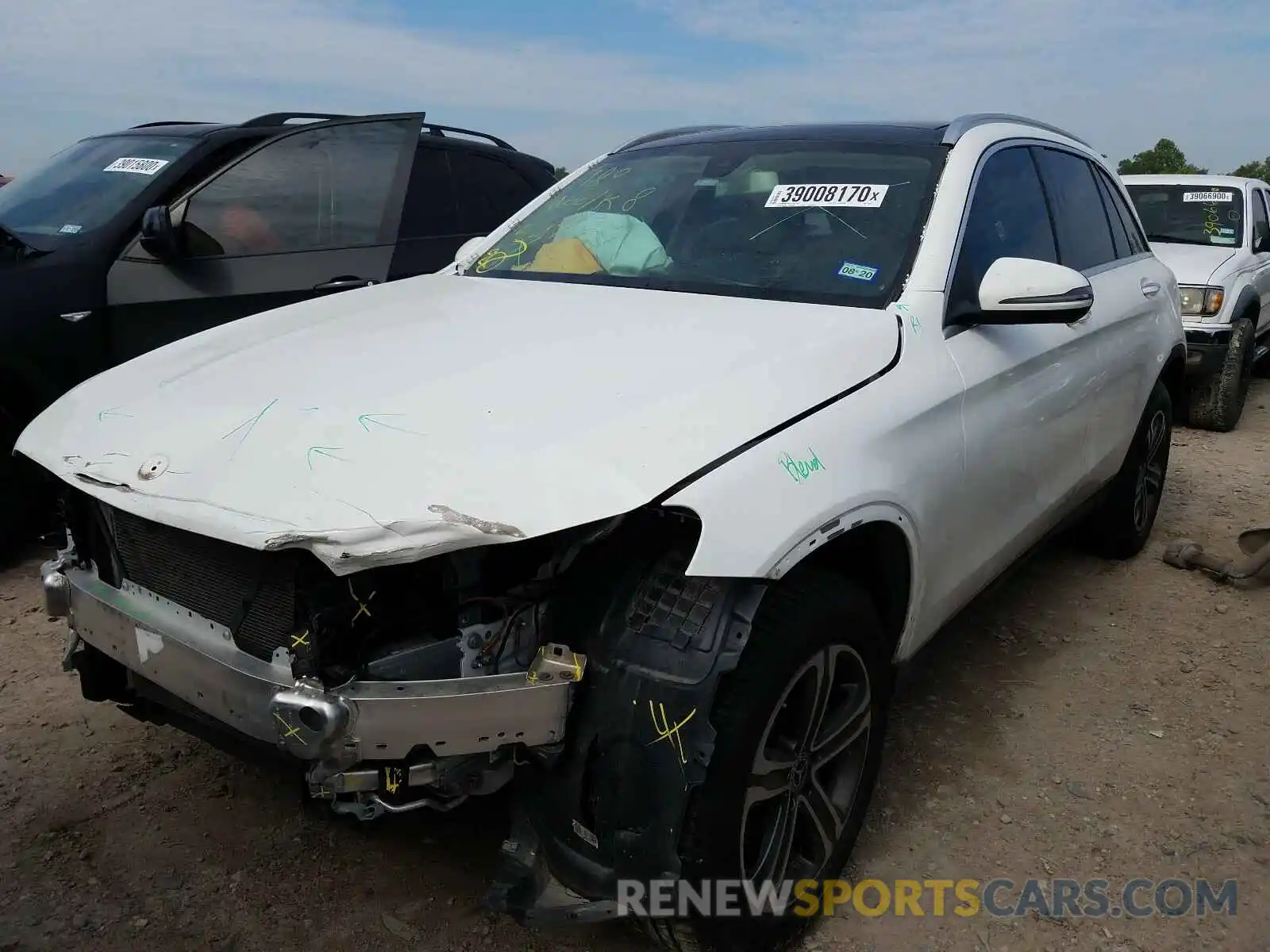 2 Photograph of a damaged car WDC0G4JB6KV180457 MERCEDES-BENZ G CLASS 2019