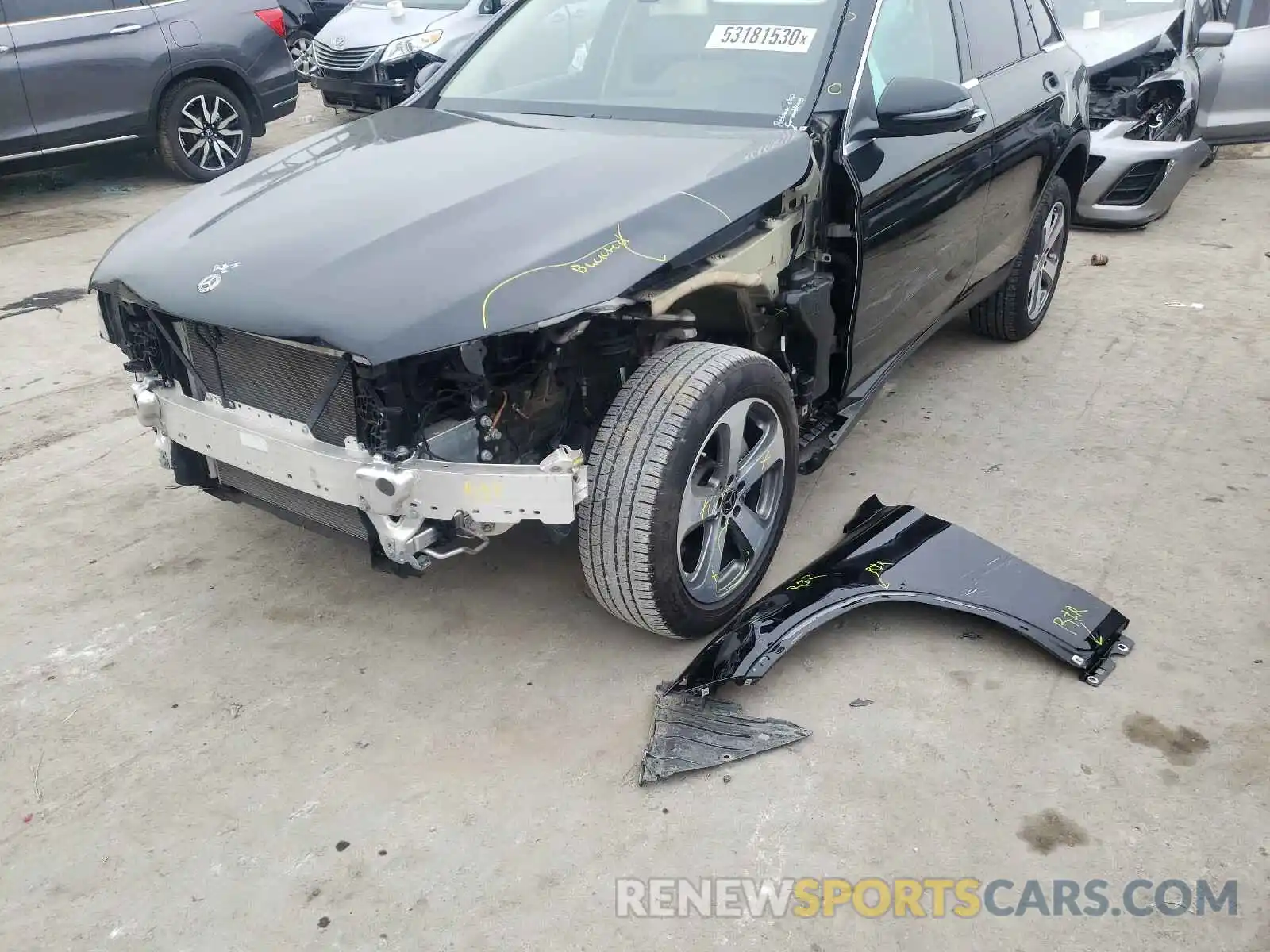 9 Photograph of a damaged car WDC0G4JB7KV158080 MERCEDES-BENZ G CLASS 2019