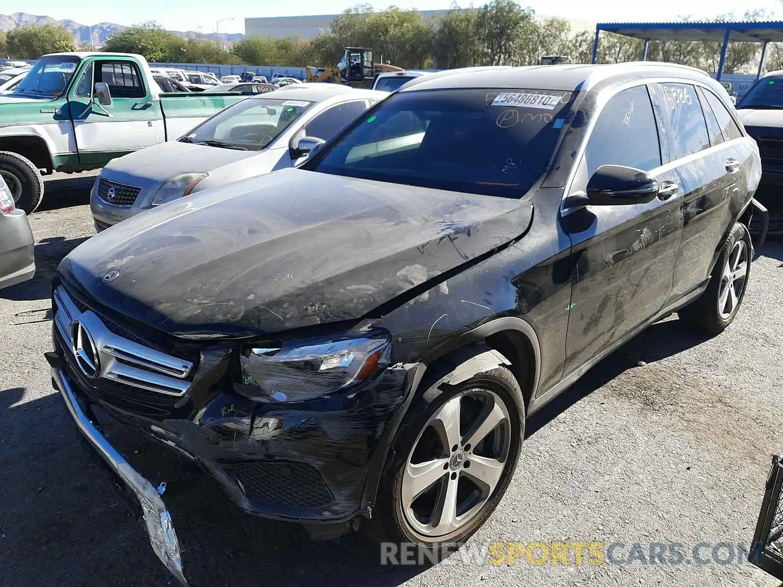 2 Photograph of a damaged car WDC0G4JB7KV192651 MERCEDES-BENZ G CLASS 2019