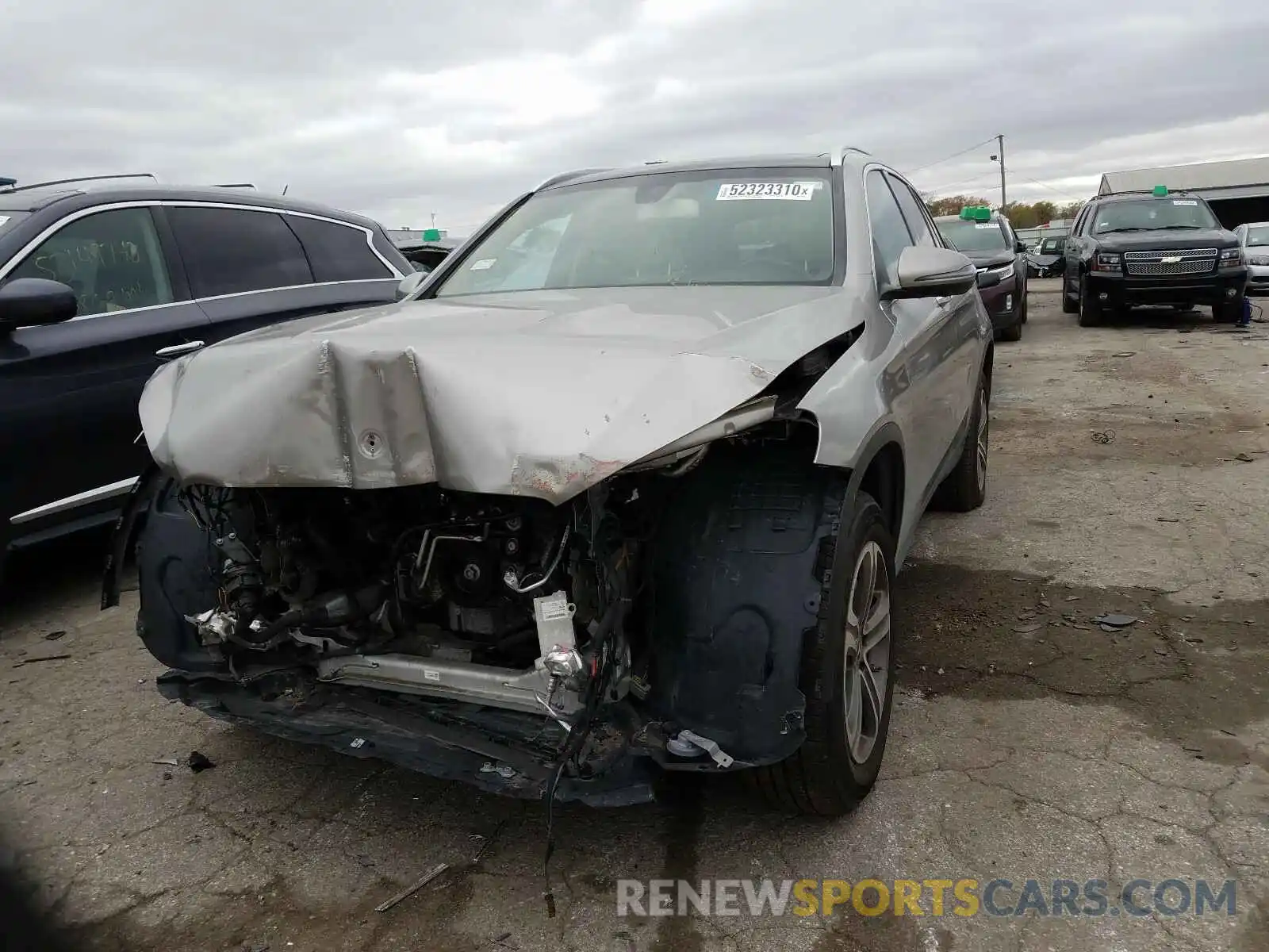 2 Photograph of a damaged car WDC0G4JB8KV123550 MERCEDES-BENZ G CLASS 2019