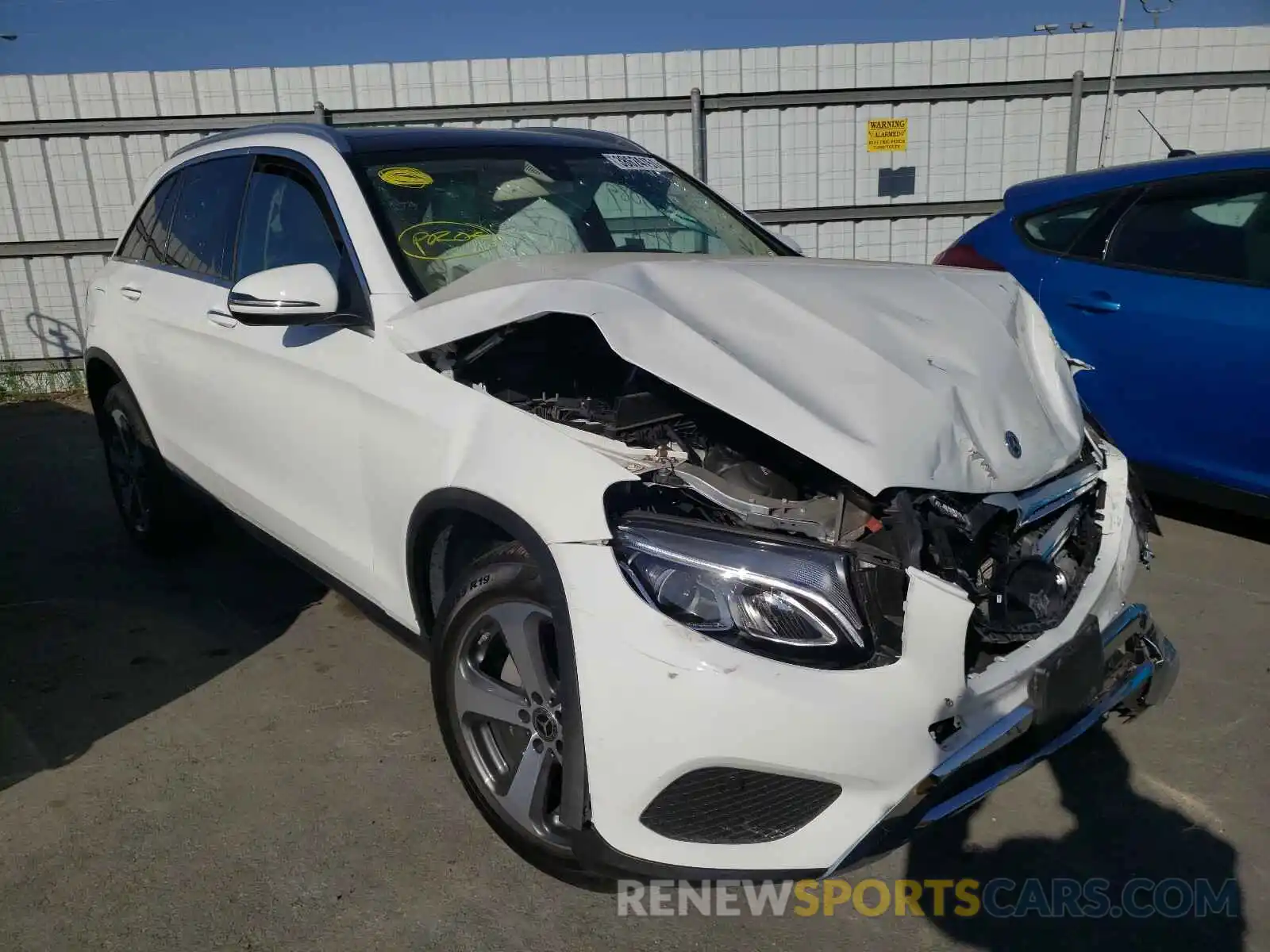 1 Photograph of a damaged car WDC0G4JBXKF569287 MERCEDES-BENZ G CLASS 2019