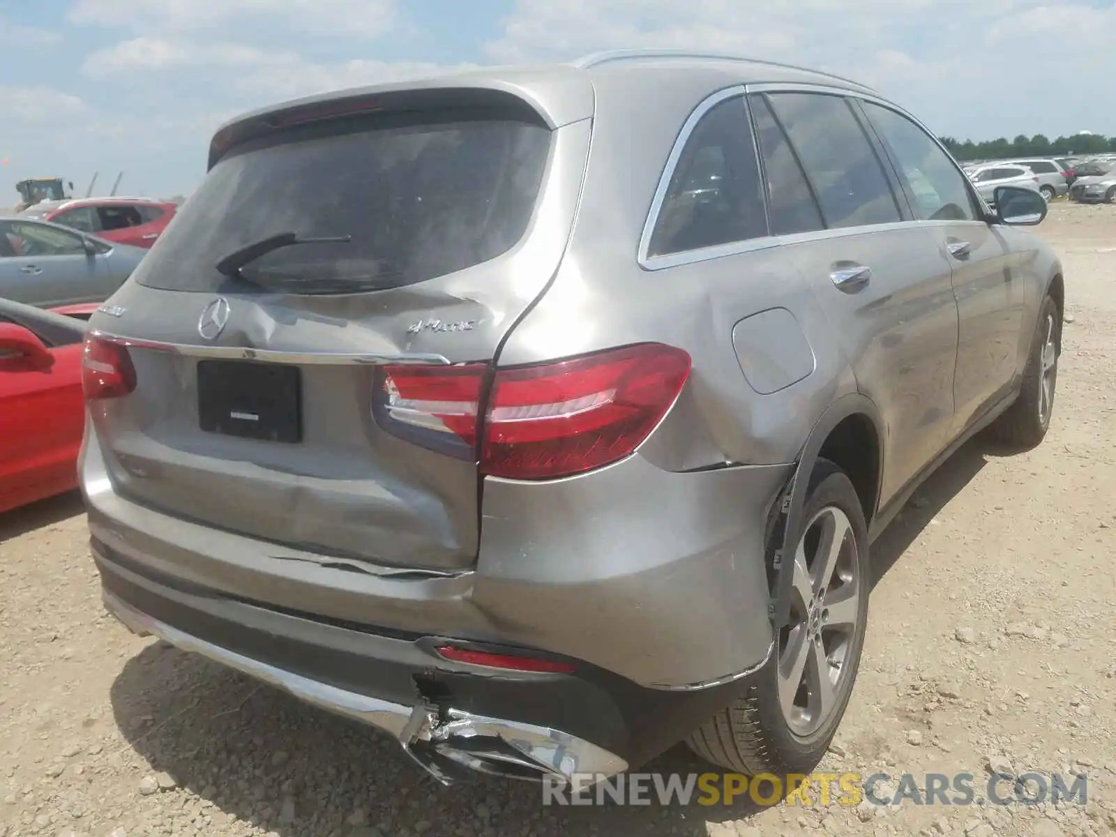 4 Photograph of a damaged car WDC0G4KB0KF604739 MERCEDES-BENZ G CLASS 2019