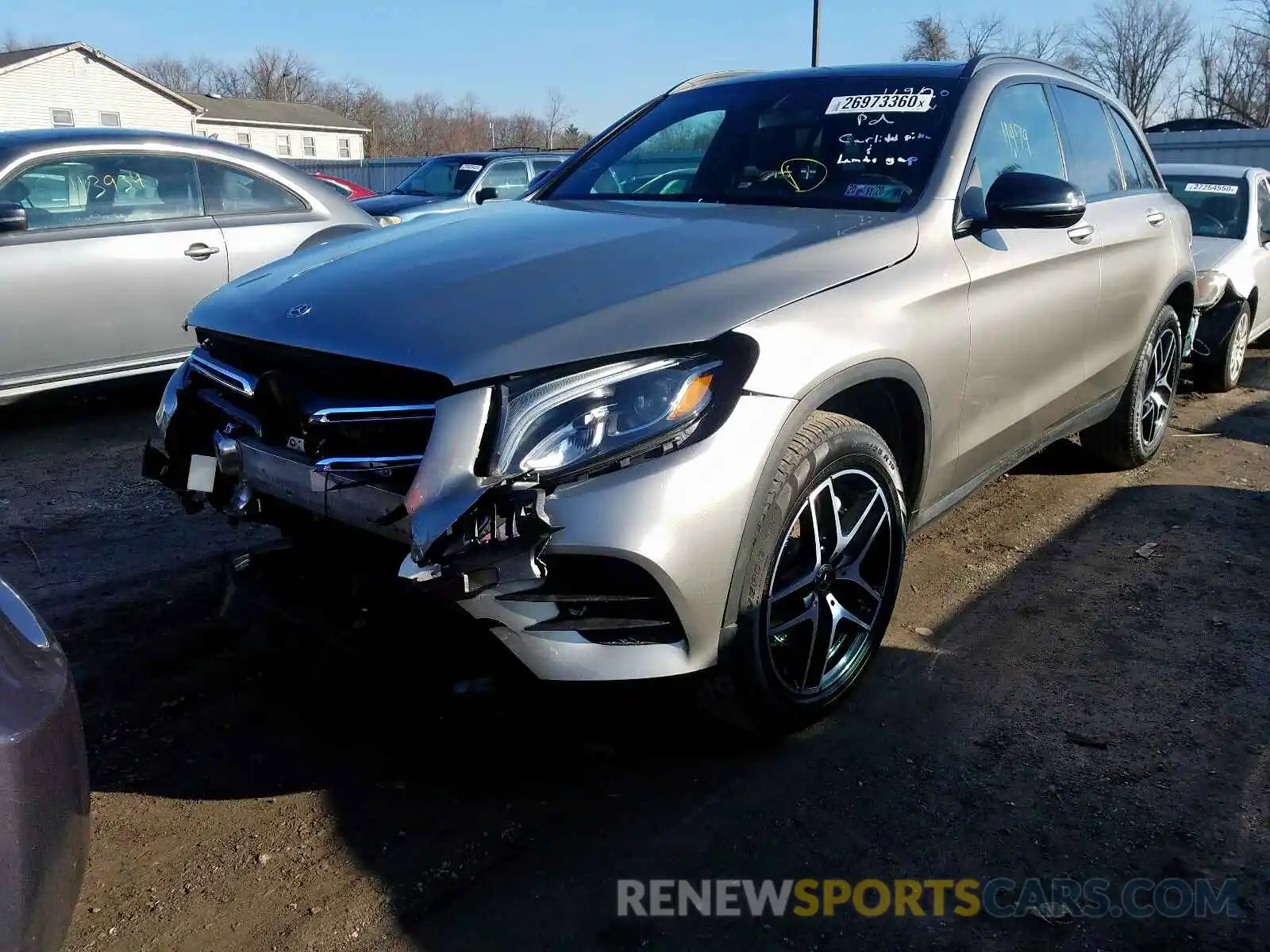 2 Photograph of a damaged car WDC0G4KB0KV156654 MERCEDES-BENZ G CLASS 2019