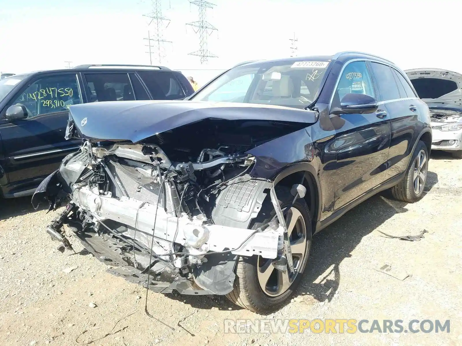 2 Фотография поврежденного автомобиля WDC0G4KB2KF557889 MERCEDES-BENZ G CLASS 2019