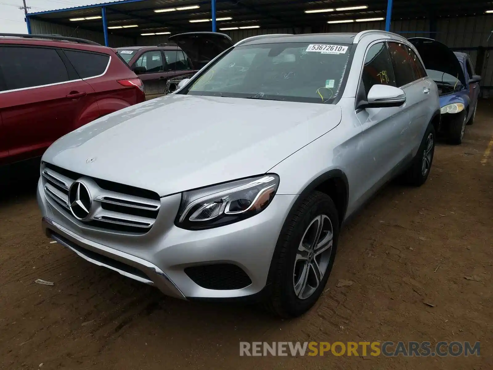 2 Photograph of a damaged car WDC0G4KB2KV189042 MERCEDES-BENZ G CLASS 2019