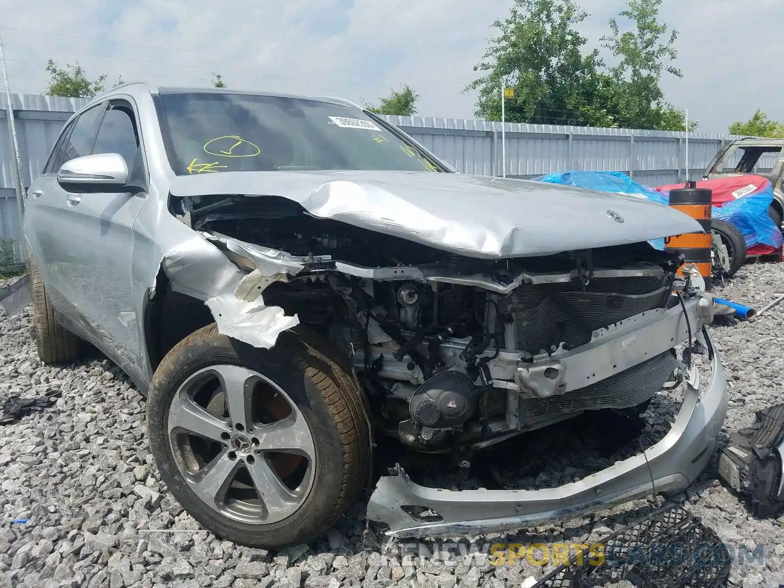 1 Photograph of a damaged car WDC0G4KB4KV190208 MERCEDES-BENZ G CLASS 2019