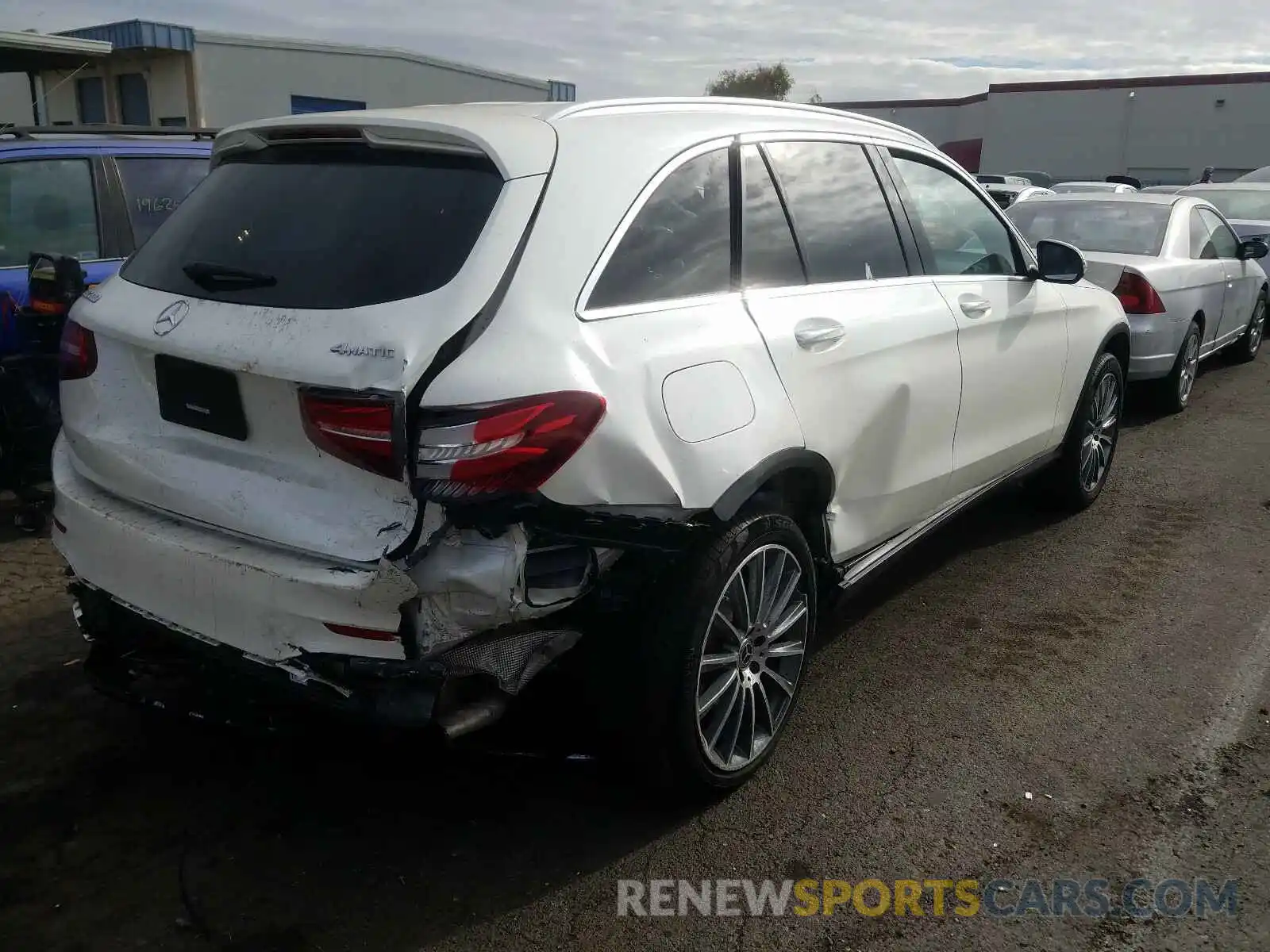 4 Photograph of a damaged car WDC0G4KB6KV122041 MERCEDES-BENZ G CLASS 2019