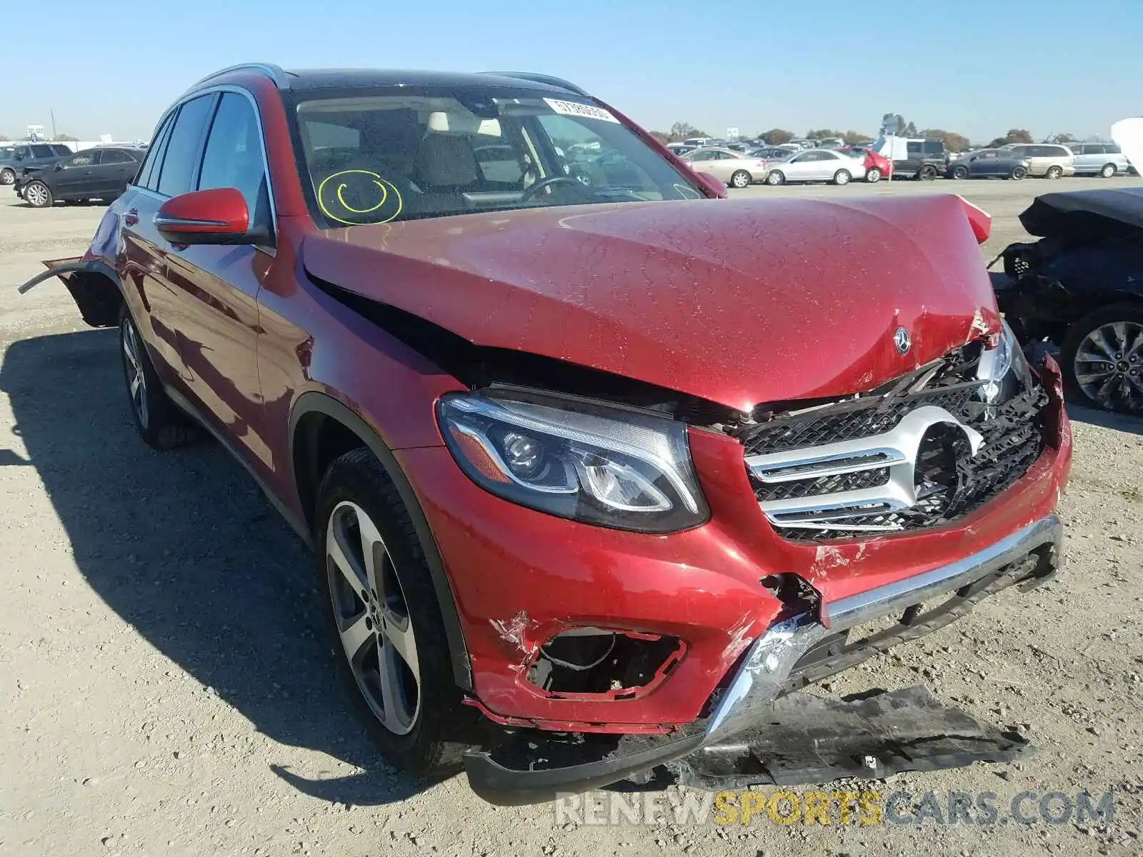1 Фотография поврежденного автомобиля WDC0G4KB6KV146548 MERCEDES-BENZ G CLASS 2019