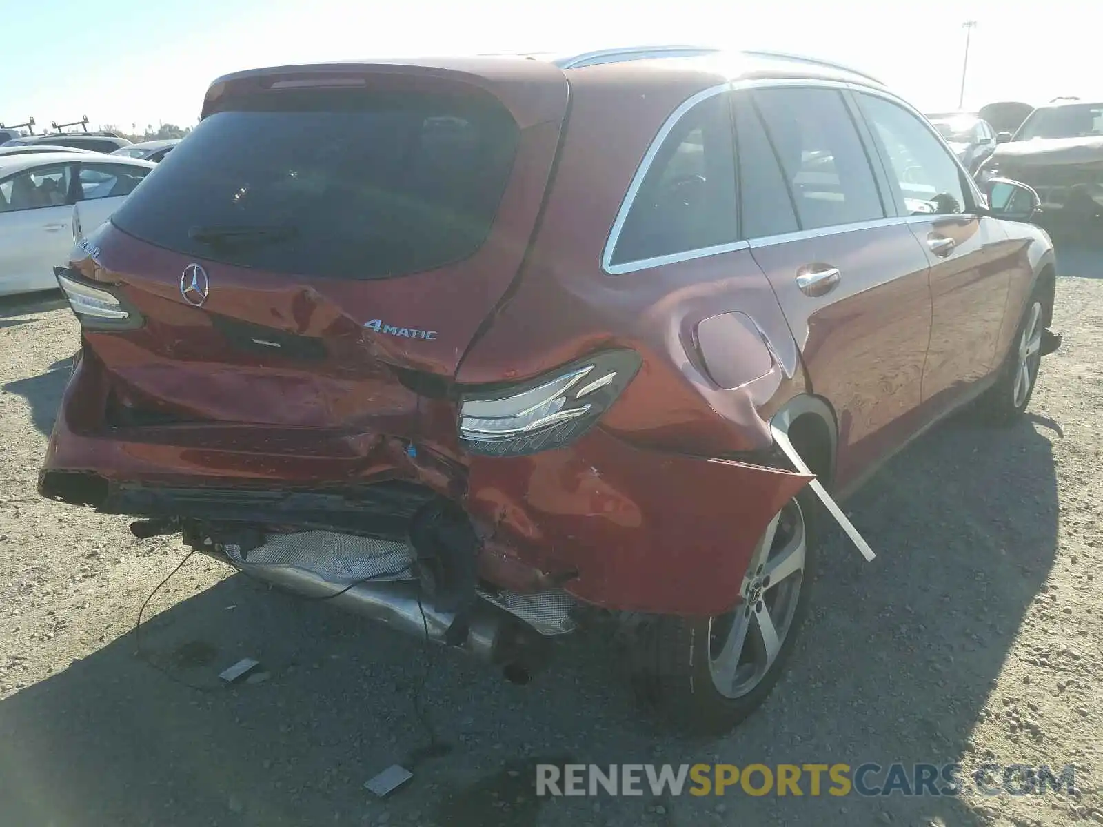 4 Photograph of a damaged car WDC0G4KB6KV146548 MERCEDES-BENZ G CLASS 2019