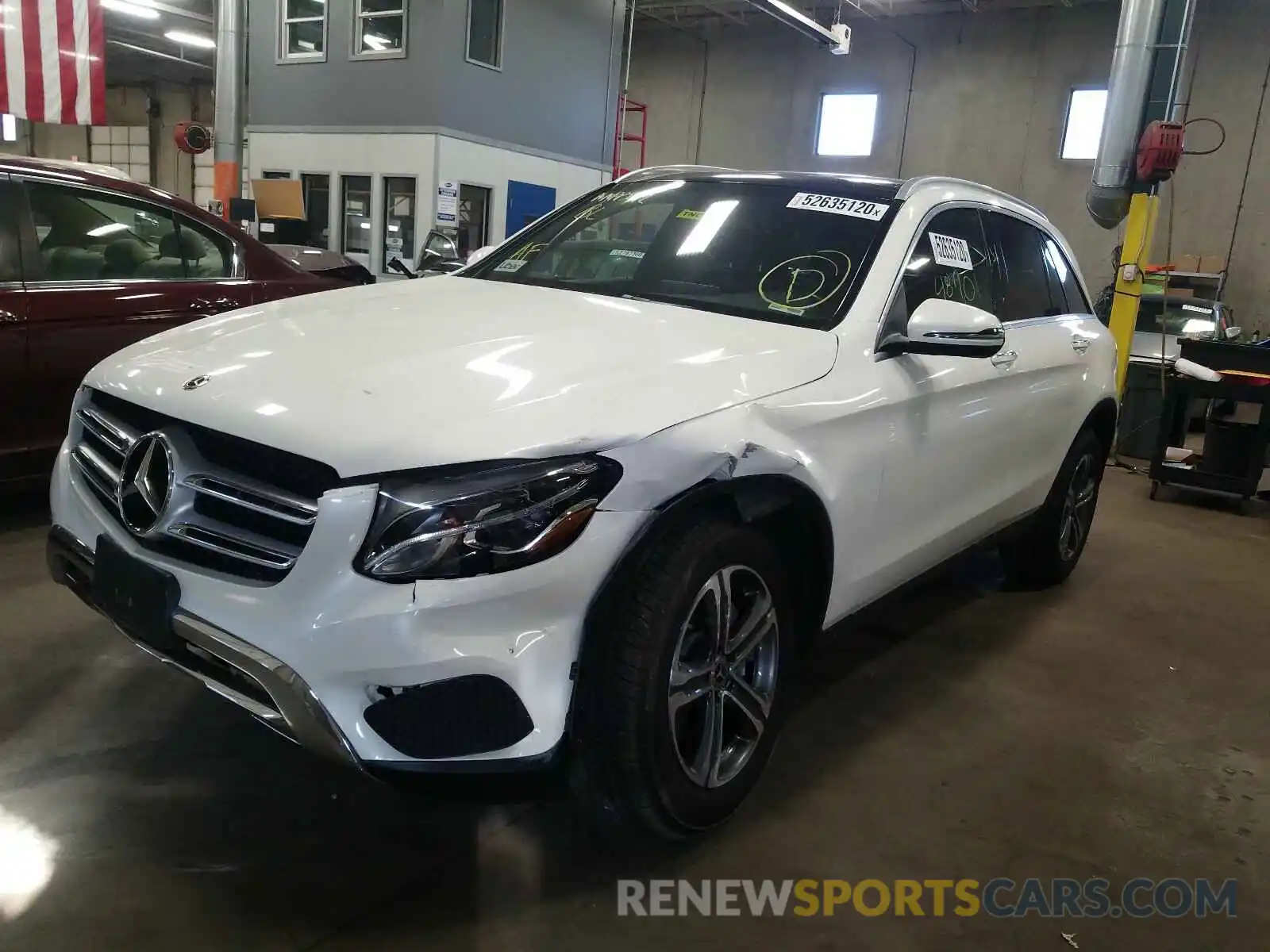 2 Photograph of a damaged car WDC0G4KB6KV196110 MERCEDES-BENZ G CLASS 2019