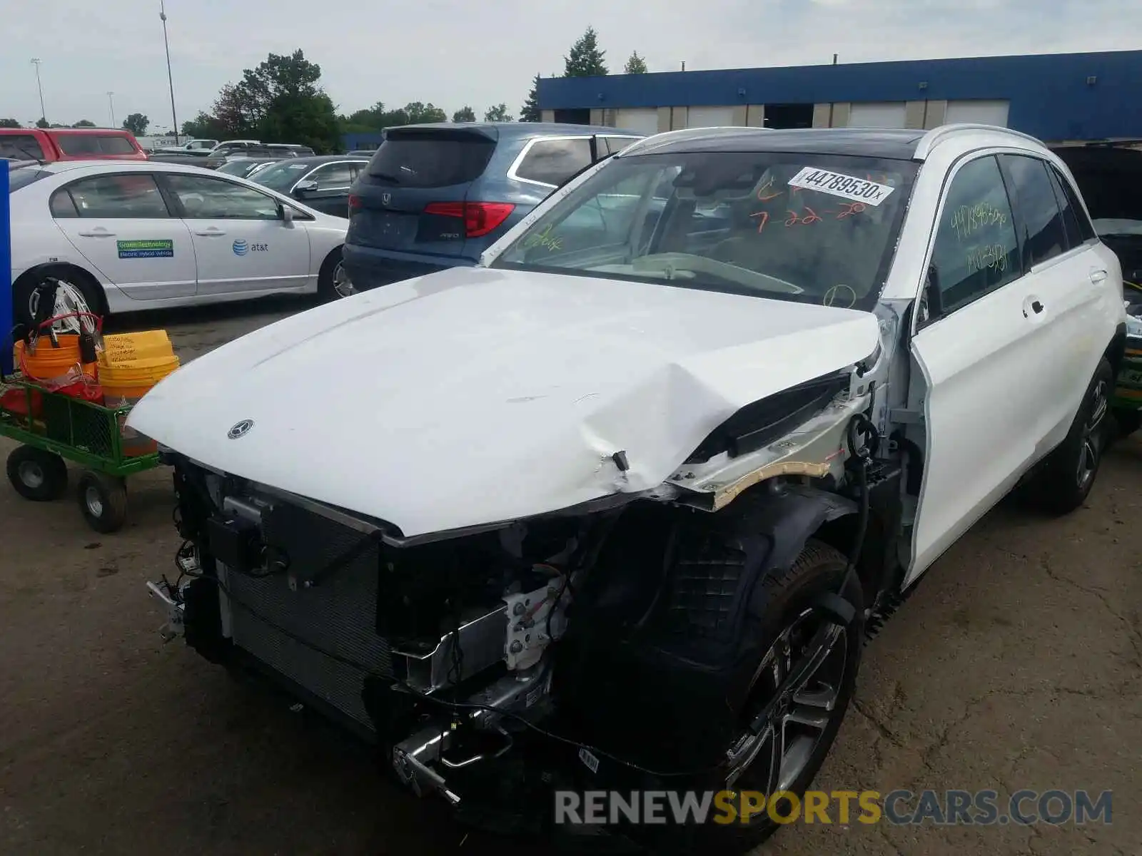 2 Photograph of a damaged car WDC0G4KB7KV193832 MERCEDES-BENZ G CLASS 2019