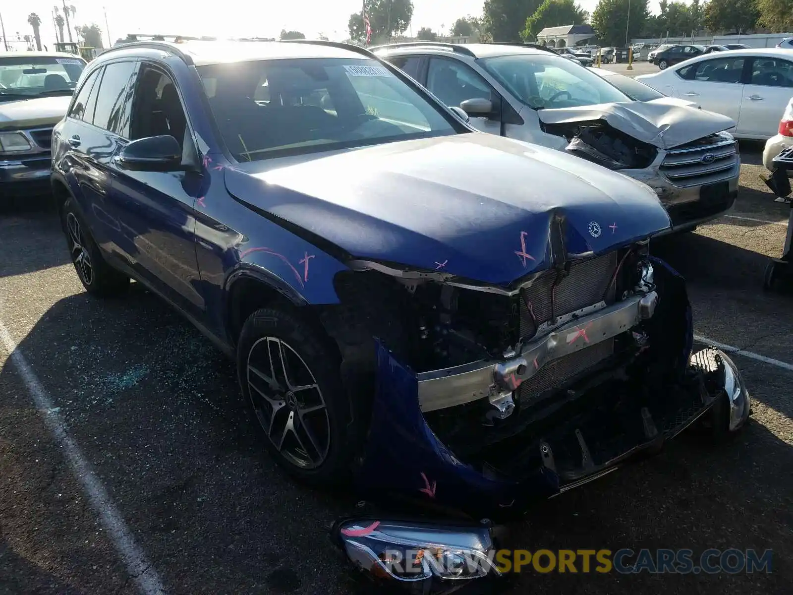 1 Photograph of a damaged car WDC0G4KB8KV166834 MERCEDES-BENZ G CLASS 2019