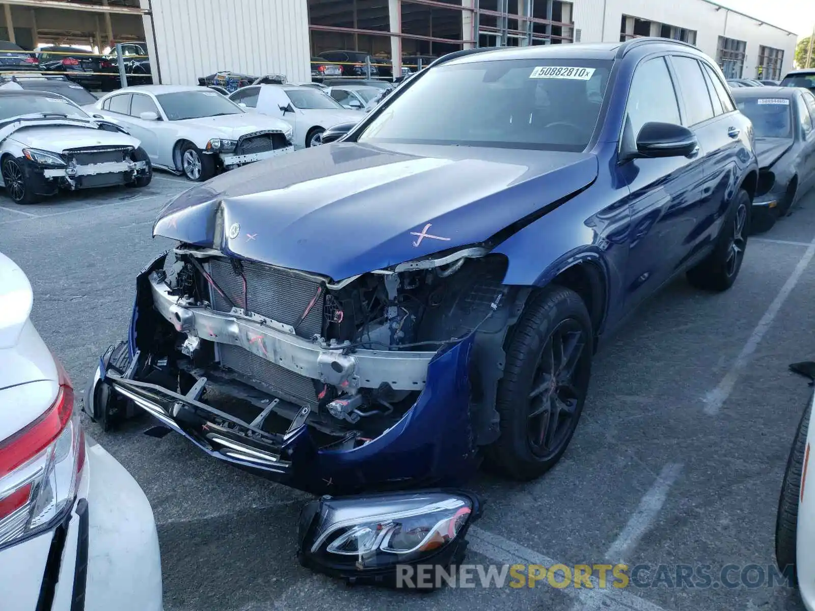 2 Photograph of a damaged car WDC0G4KB8KV166834 MERCEDES-BENZ G CLASS 2019