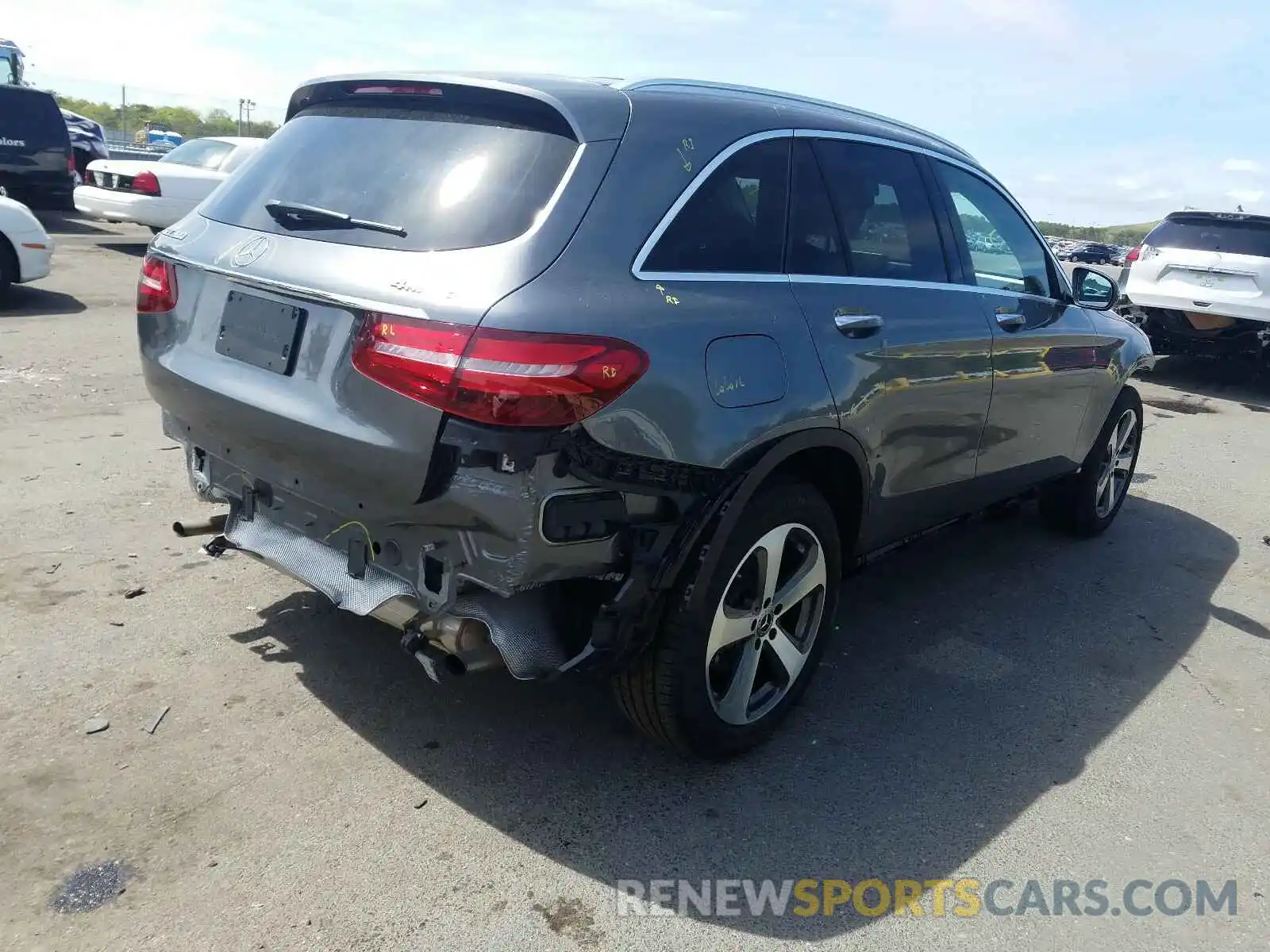 4 Photograph of a damaged car WDC0G4KB9K1000538 MERCEDES-BENZ G CLASS 2019