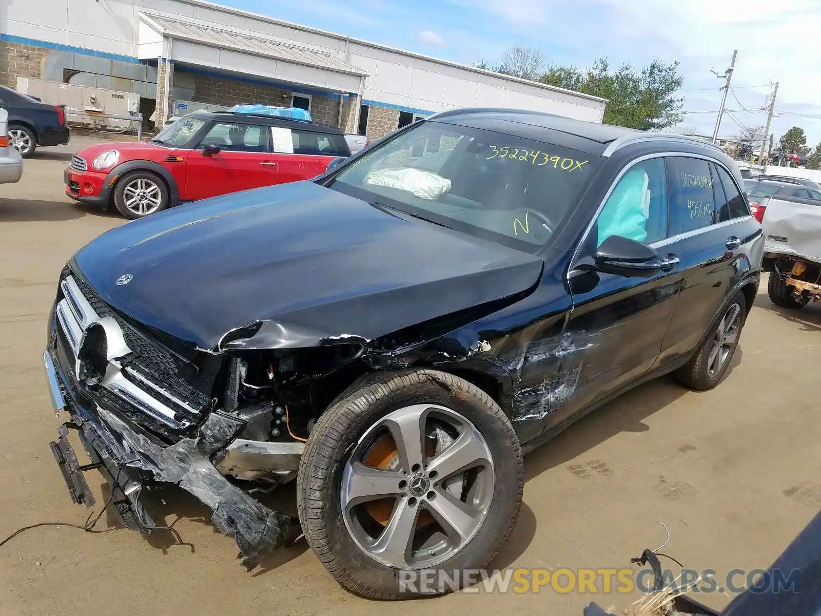 2 Photograph of a damaged car WDC0G4KBXKF662308 MERCEDES-BENZ G CLASS 2019