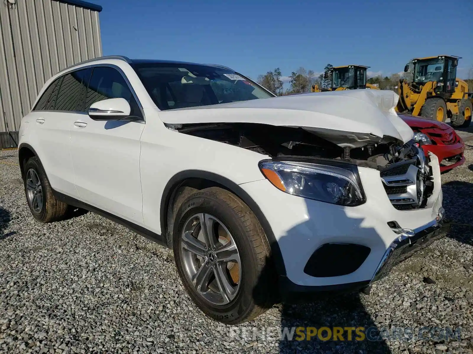 1 Photograph of a damaged car WDC0G4KBXKV185997 MERCEDES-BENZ G CLASS 2019