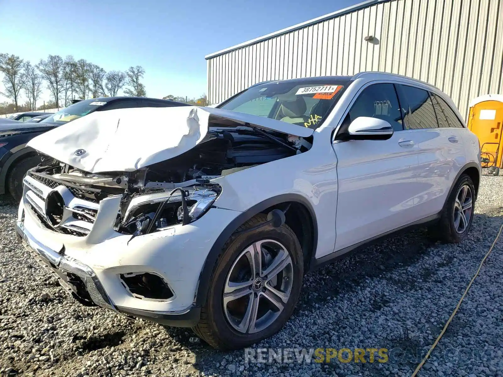 2 Photograph of a damaged car WDC0G4KBXKV185997 MERCEDES-BENZ G CLASS 2019