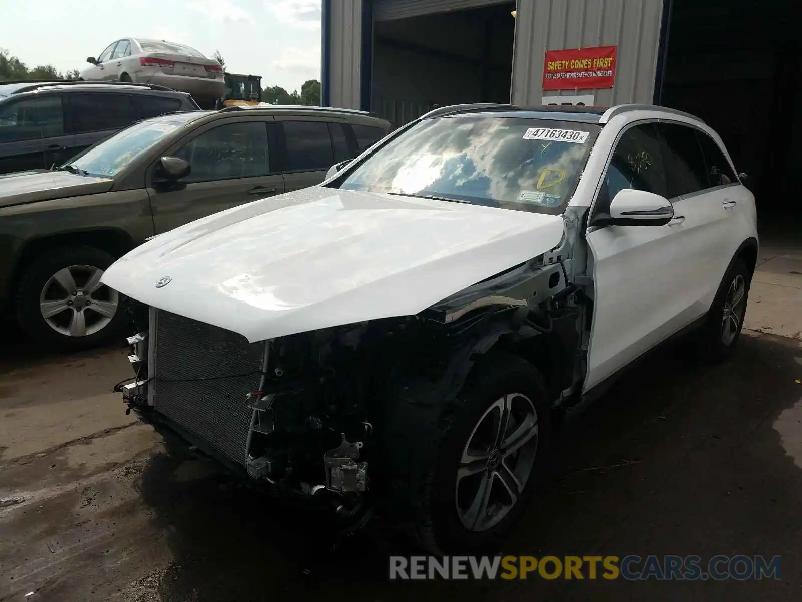 2 Photograph of a damaged car WDC0G5EB0KF535861 MERCEDES-BENZ G CLASS 2019