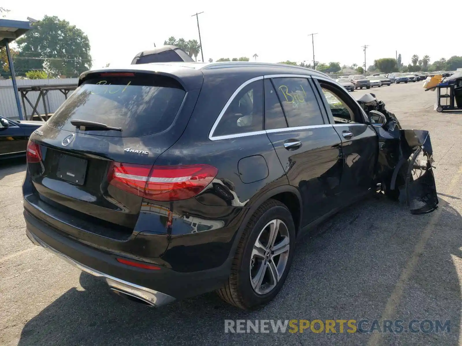 4 Photograph of a damaged car WDC0G5EB0KF584672 MERCEDES-BENZ G CLASS 2019