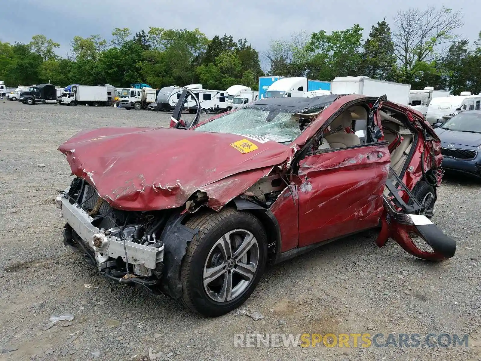 2 Photograph of a damaged car WDC0G5EB2KF610172 MERCEDES-BENZ G CLASS 2019