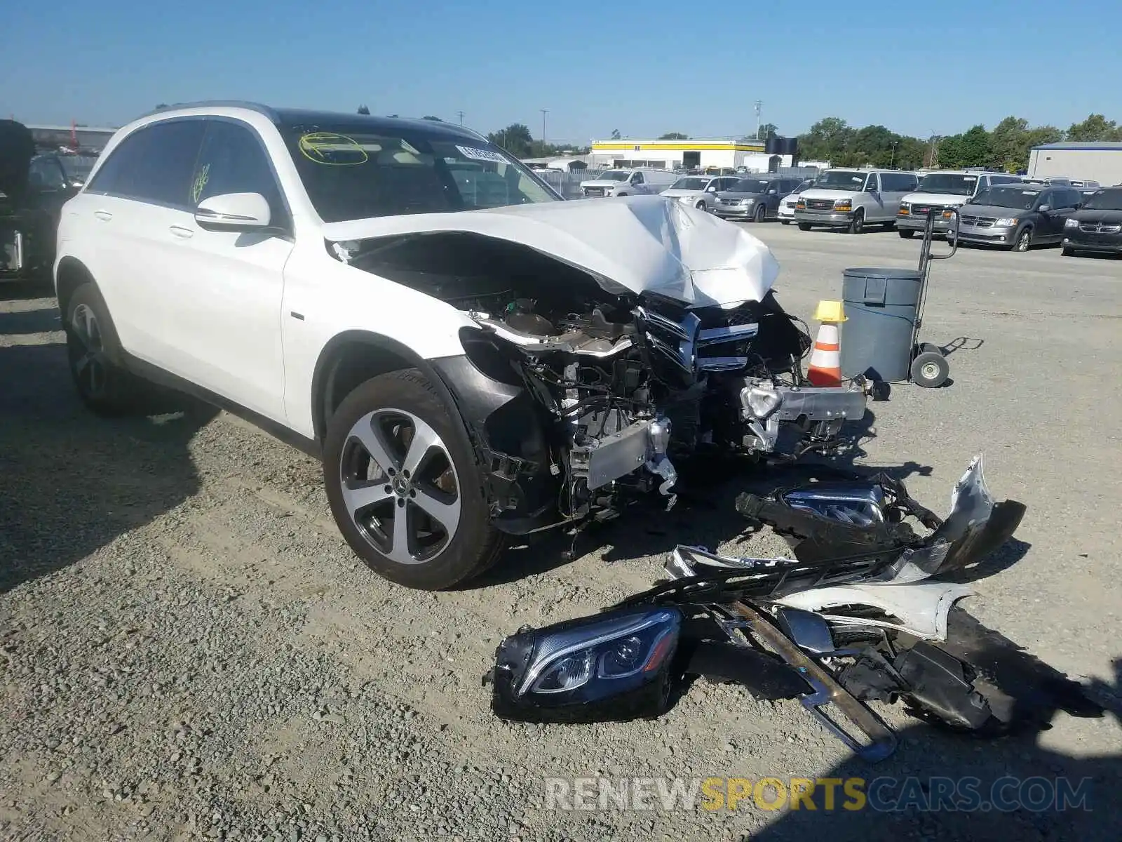 1 Photograph of a damaged car WDC0G5EB5KF572257 MERCEDES-BENZ G CLASS 2019