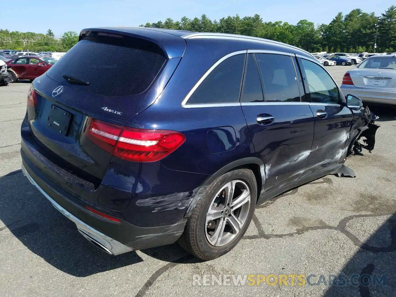 4 Photograph of a damaged car WDC0G5EB6KF566774 MERCEDES-BENZ G CLASS 2019