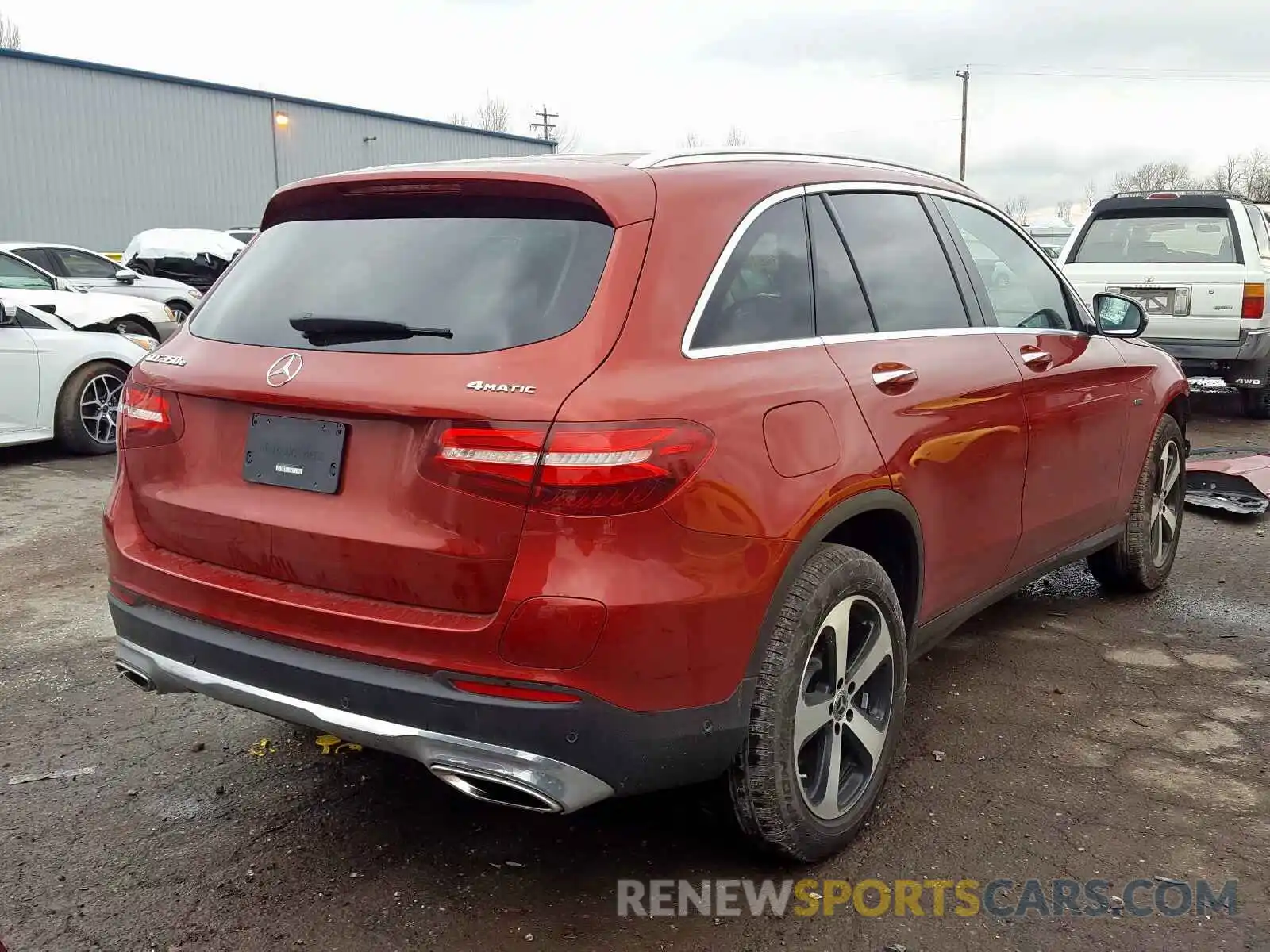 4 Photograph of a damaged car WDC0G5EB6KF638041 MERCEDES-BENZ G CLASS 2019