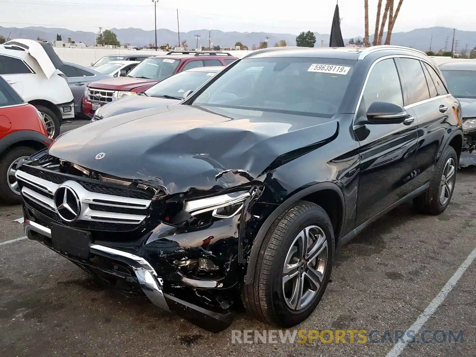 2 Photograph of a damaged car WDC0G5EB9KF616518 MERCEDES-BENZ G CLASS 2019