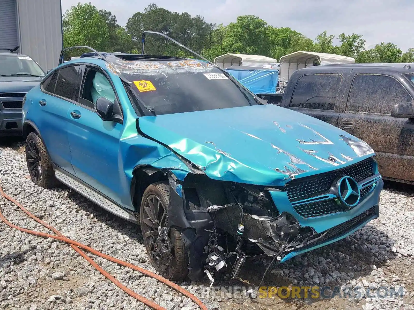 1 Фотография поврежденного автомобиля WDC0J4KB7KF666723 MERCEDES-BENZ G CLASS 2019