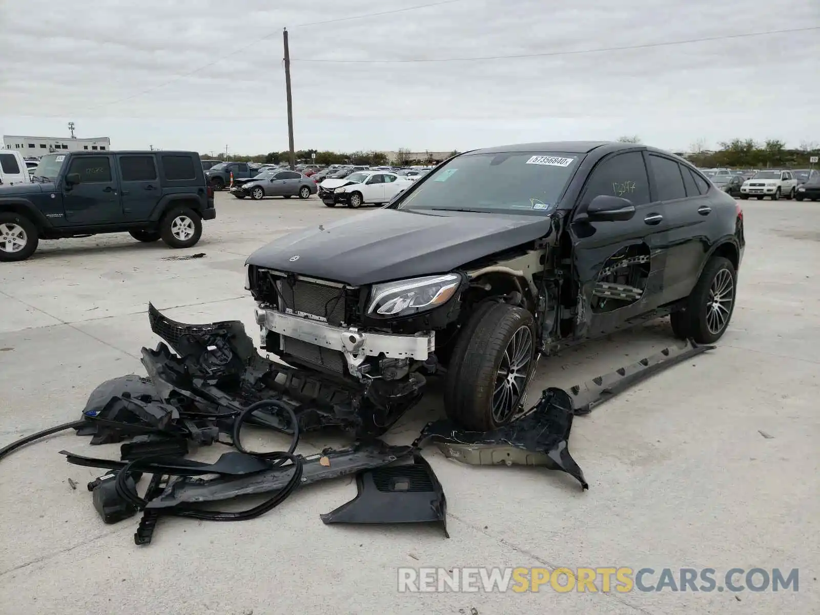 2 Photograph of a damaged car WDC0J4KBXKF601591 MERCEDES-BENZ G CLASS 2019