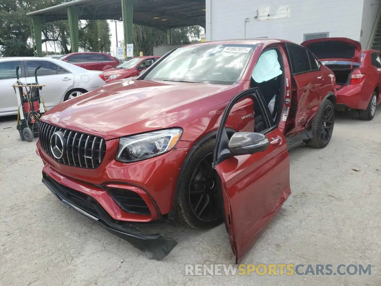 2 Photograph of a damaged car WDC0J8KB9KF489745 MERCEDES-BENZ G CLASS 2019