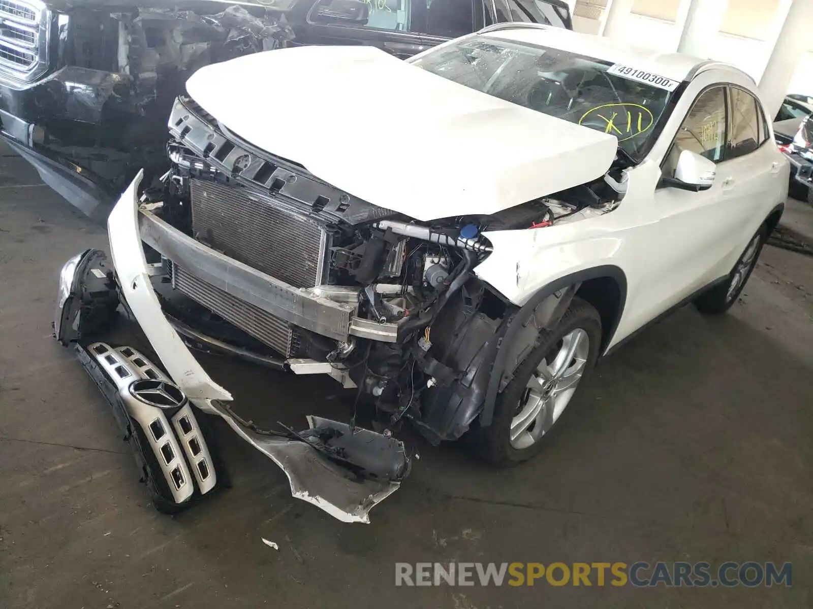 2 Photograph of a damaged car WDCTG4EB0KJ632790 MERCEDES-BENZ G CLASS 2019