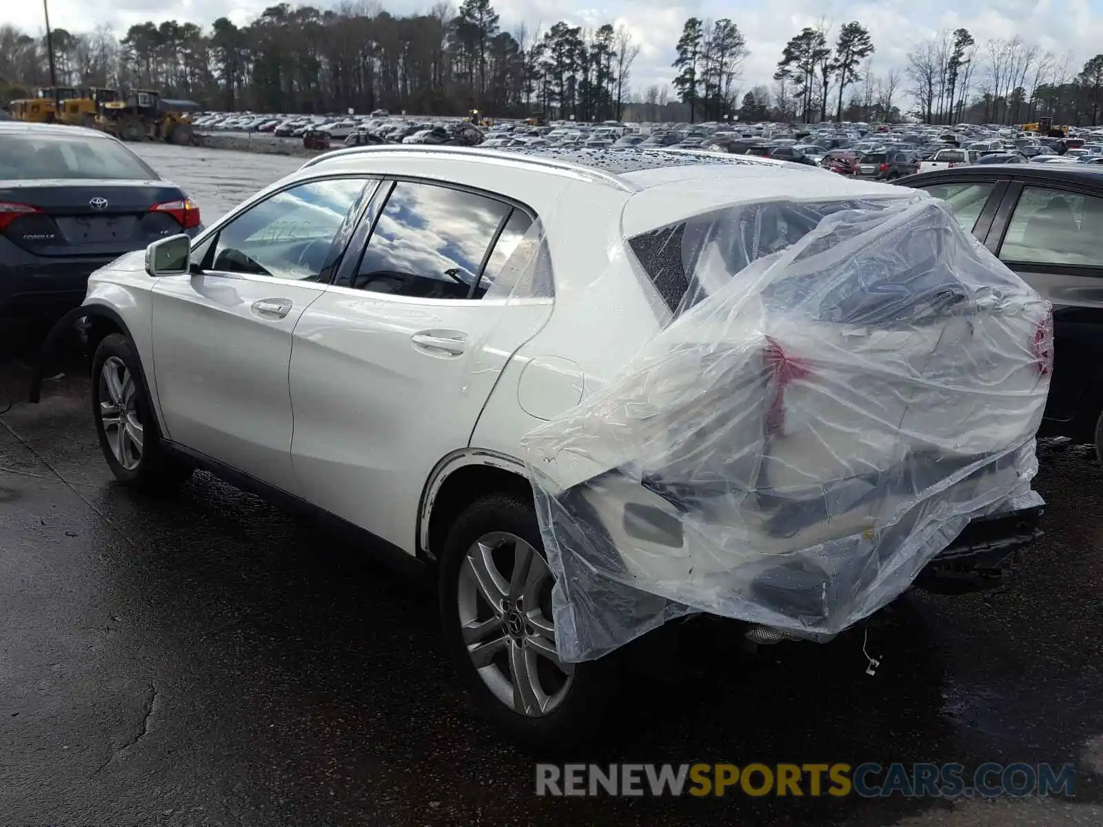 3 Photograph of a damaged car WDCTG4EB0KU013413 MERCEDES-BENZ G CLASS 2019