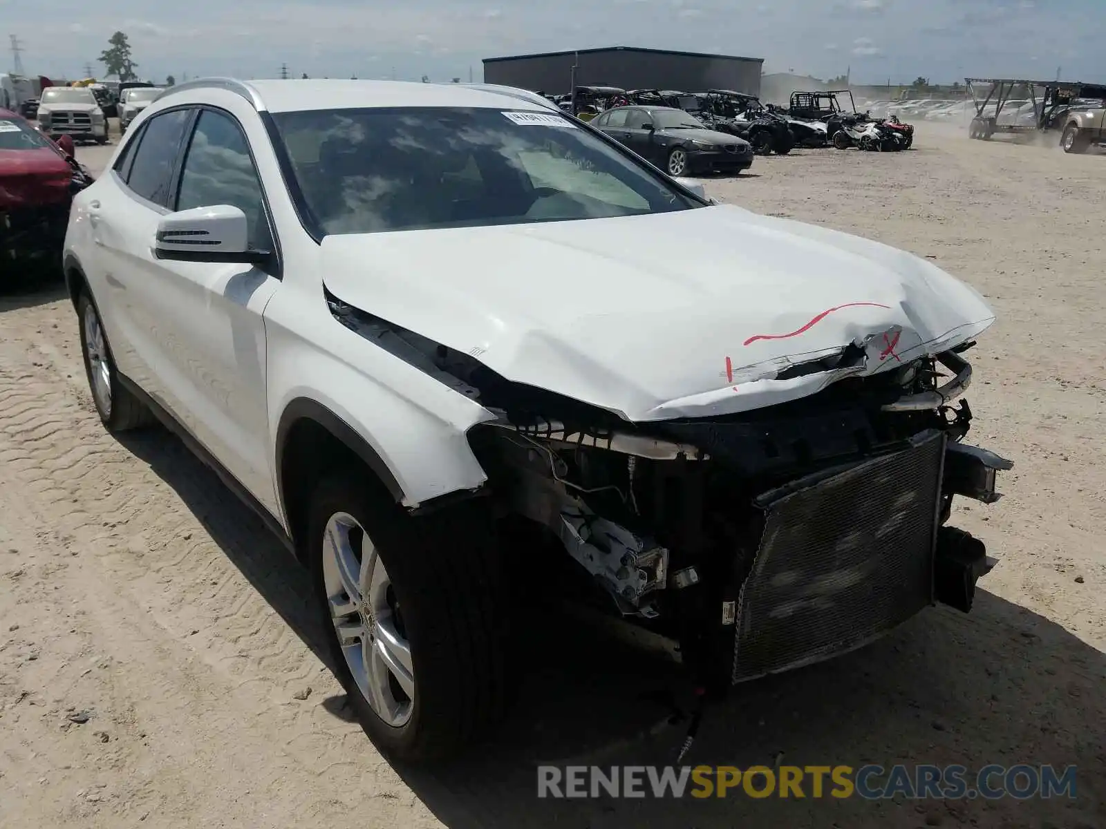 1 Photograph of a damaged car WDCTG4EB0KU017901 MERCEDES-BENZ G CLASS 2019