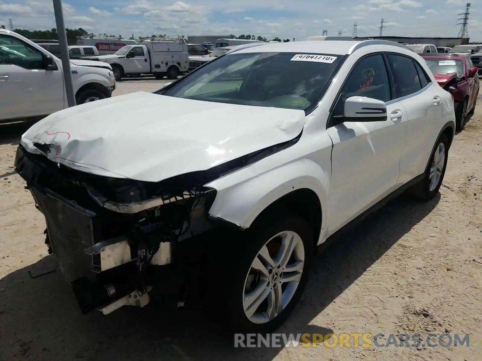 2 Photograph of a damaged car WDCTG4EB0KU017901 MERCEDES-BENZ G CLASS 2019