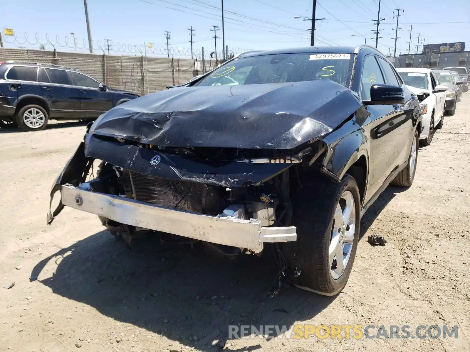 2 Photograph of a damaged car WDCTG4EB1KJ550437 MERCEDES-BENZ G CLASS 2019