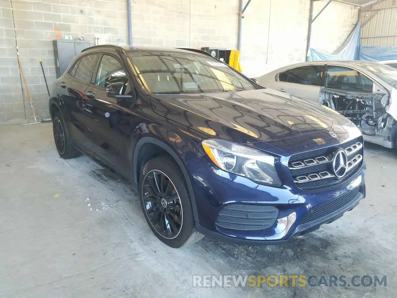 1 Photograph of a damaged car WDCTG4EB1KU001643 MERCEDES-BENZ G CLASS 2019