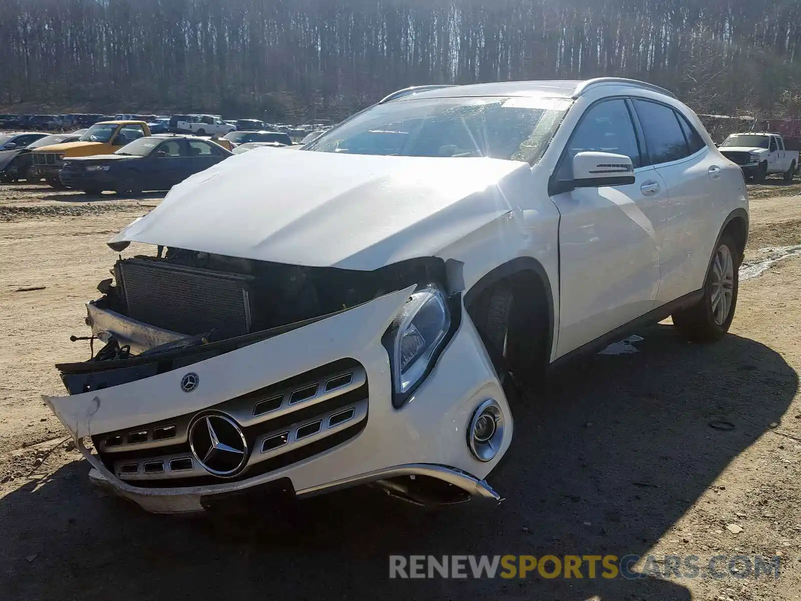 2 Photograph of a damaged car WDCTG4EB1KU003618 MERCEDES-BENZ G CLASS 2019